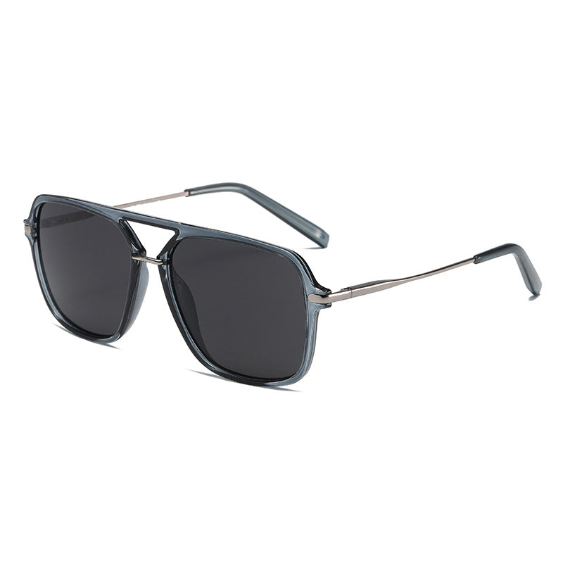 Classic Dual-Beam Sunglasses Mens Fashion Sunglasses