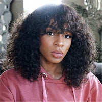 Exotic Style Short Curly Wig for Women-0