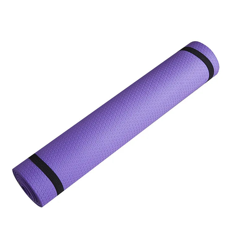 Oem Yoga Mat Wholesale Thickened Custom Exercise Fitness Anti-skid Eva Mat With logo Exercise Yoga Mat-1