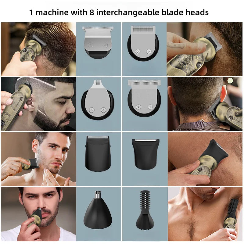 Hair Trimmer Set for Men-3
