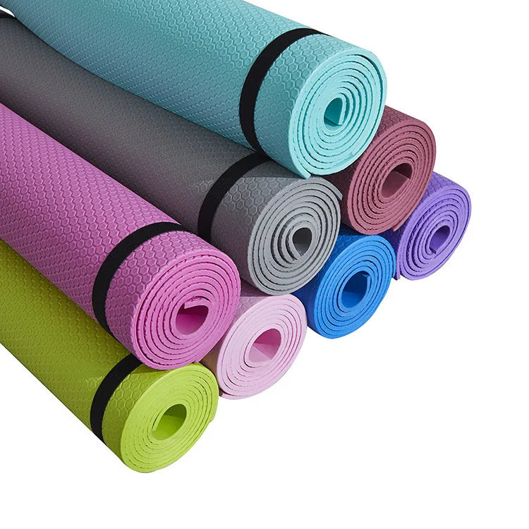Oem Yoga Mat Wholesale Thickened Custom Exercise Fitness Anti-skid Eva Mat With logo Exercise Yoga Mat-0