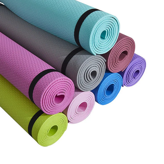 Oem Yoga Mat Wholesale Thickened Custom Exercise Fitness Anti-skid Eva Mat With logo Exercise Yoga Mat-0
