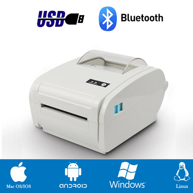 Waybill 4x6 Thermal Label Printer Blue Tooth Wifi for Logistic Shipping-8