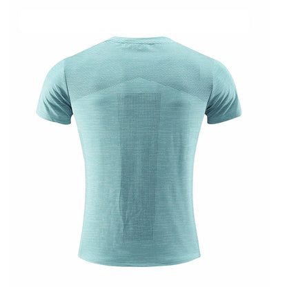 Running Breathable Sweat Absorbing Basketball Workout Exercise T-shirt