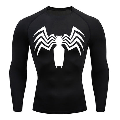 Men's And Women's Tight Quick Drying Clothes Sports Training Long Sleeve Tops