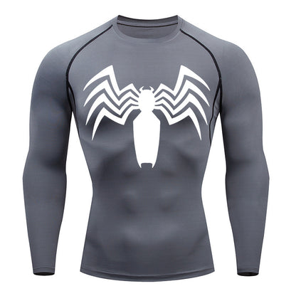 Men's And Women's Tight Quick Drying Clothes Sports Training Long Sleeve Tops