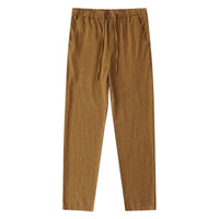 Men's Loose Casual Drawstring Straight-leg Trousers