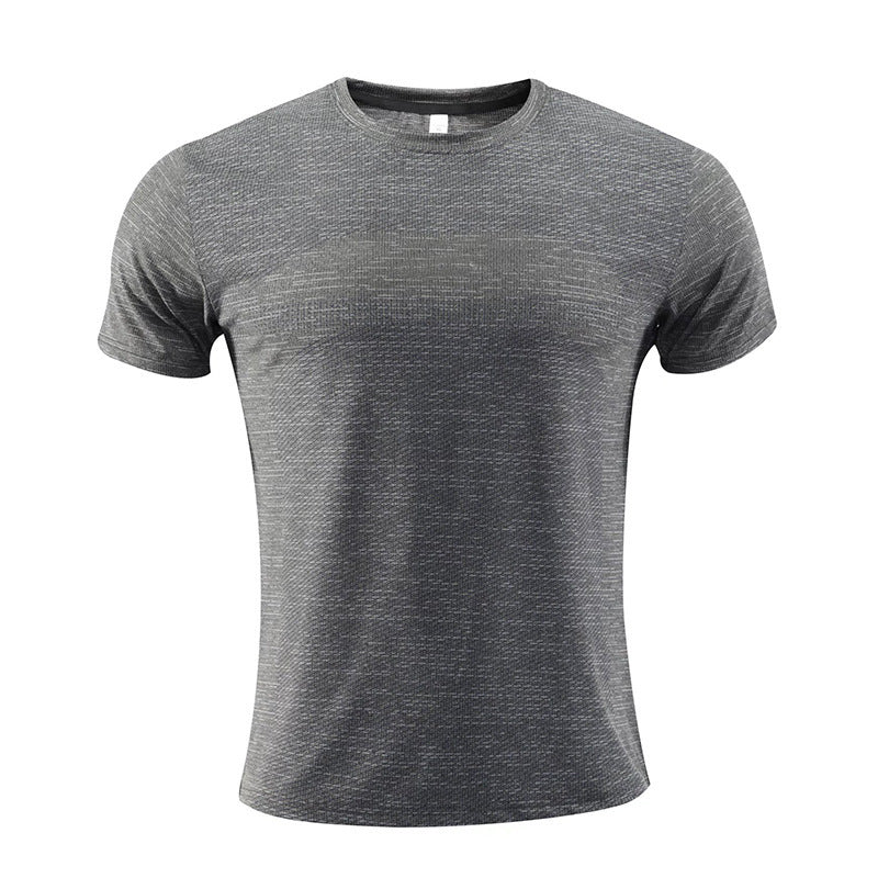 Running Breathable Sweat Absorbing Basketball Workout Exercise T-shirt