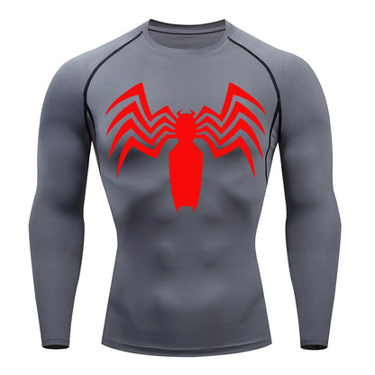 Men's And Women's Tight Quick Drying Clothes Sports Training Long Sleeve Tops