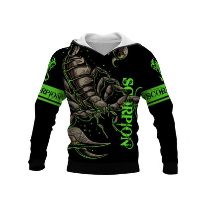 Vikings Casual 3D Printed Hooded Long Sleeve Sweatshirt