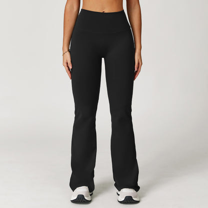 Nude Feel Casual Flared Pants Wide Leg Slimming Women