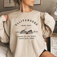 Wizard Book Shop Sweatshirt Sweater Magic Wizard Hoodies