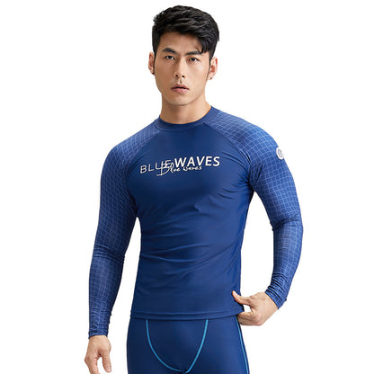Men's Split Slim-fit Chlorine-resistant Quick-drying Breathable Swimsuit