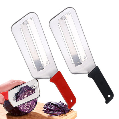 Red Handle Double Piece Peeler Kitchen Gadget