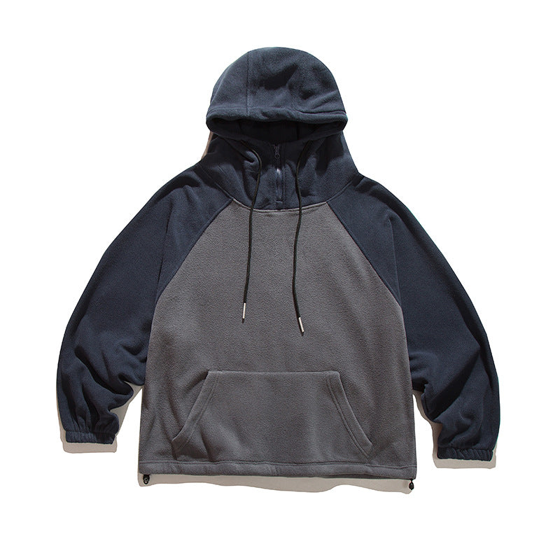 Autumn New Hoodie All-match Raglan Sleeve Coat