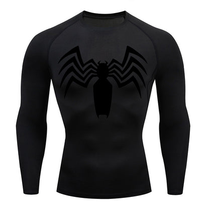 Men's And Women's Tight Quick Drying Clothes Sports Training Long Sleeve Tops