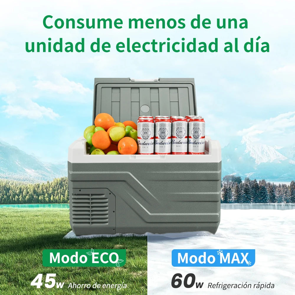 Alpicool NL 25L 35L 45L Portable Refrigerator 12V Compressor Fridge Freezer 12/24V DC 100-240V AC Mini Cooler for Camping BBQ