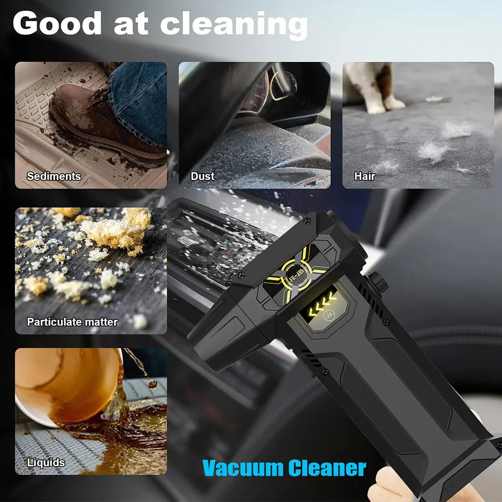 Turbo Jet Fan Electric Air Blower 130000RPM Brushless Motor Turbo Violent Fan Rechargeable Powerful Dust Blower 8000mAh