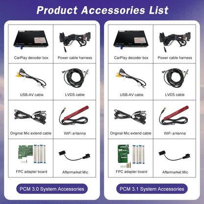 Road Top Wireless Carpaly for Porsche Macan Cayman Cayenne Panamera PCM 3.1 System Support Android Auto Rear Camera Airplay