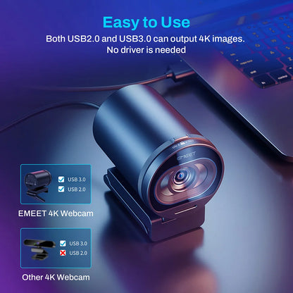 Premium 4K Streaming Webcam™
