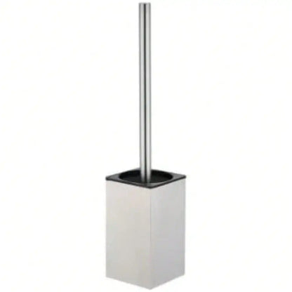 Toilet Brush Holder Freestanding Square Toilet Brush Stainless Steel Freestanding With Lid Toilet Cleaner Brush Set