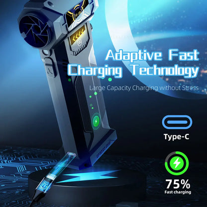 Turbo Jet Fan Electric Air Blower 130000RPM Brushless Motor Turbo Violent Fan Rechargeable Powerful Dust Blower 8000mAh