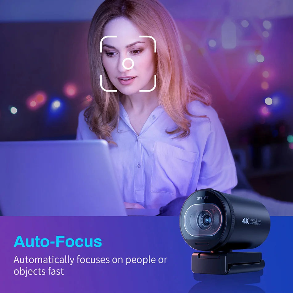 Premium 4K Streaming Webcam™