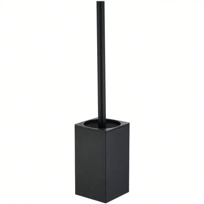 Toilet Brush Holder Freestanding Square Toilet Brush Stainless Steel Freestanding With Lid Toilet Cleaner Brush Set