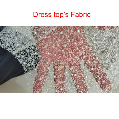 Booma Short Wedding Dresses Straps Sweetheart Pearls Mini Bridals Gowns for Wedding Prom Cocktail Party Dress Outfits Customized