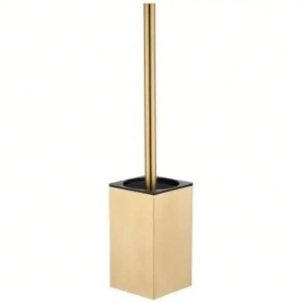 Toilet Brush Holder Freestanding Square Toilet Brush Stainless Steel Freestanding With Lid Toilet Cleaner Brush Set