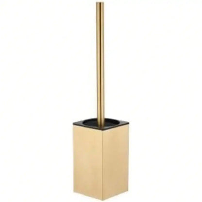 Toilet Brush Holder Freestanding Square Toilet Brush Stainless Steel Freestanding With Lid Toilet Cleaner Brush Set