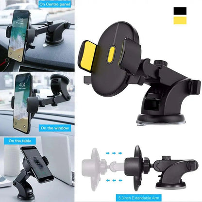 Ultimate 360-Degree Adjustable Car Phone Mount-0