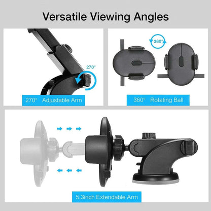 Ultimate 360-Degree Adjustable Car Phone Mount-1