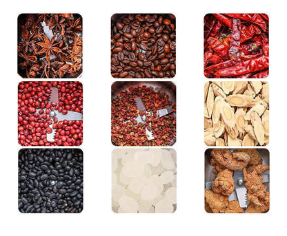 300W Electric Coffee Grinder Grinding Milling Bean Nut Spice Matte Blade Blende