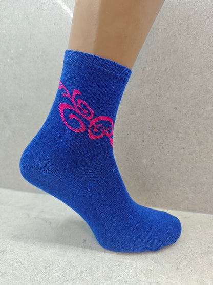 Womens Colourful Patterned Tattoo Socks Pack Of 6 12 24 Pairs