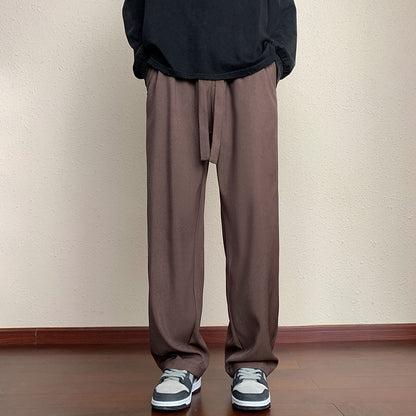 Trendy Hong Kong Style Loose American Casual Wide-leg Pants