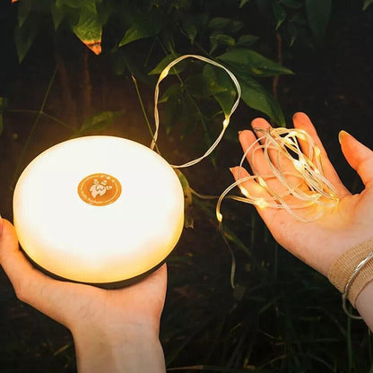 10M Outdoor Camping String Lights Festival Tent Light USB Charging Hanging Lamps