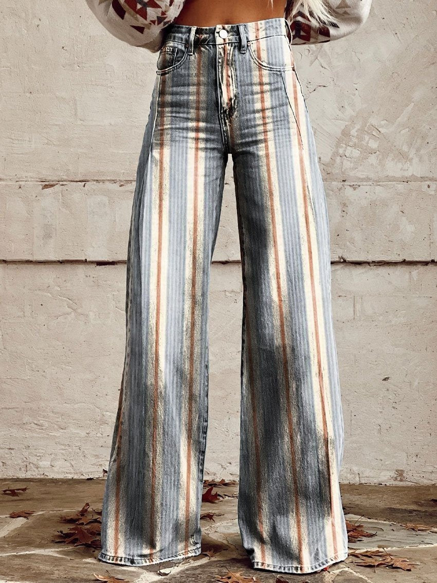 Hot Selling Plus Size Women's Casual Pants Thin Imitation Jeans