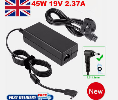 For Aspire 3 A315-58 A315-22 A315-34 N20C5 45W Laptop Power Adapter Charger