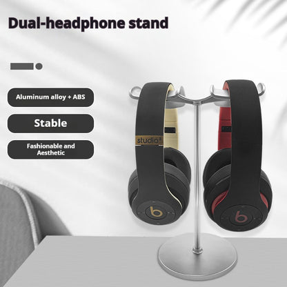 Desktop Double-hanging Ear Office Earphone Bracket