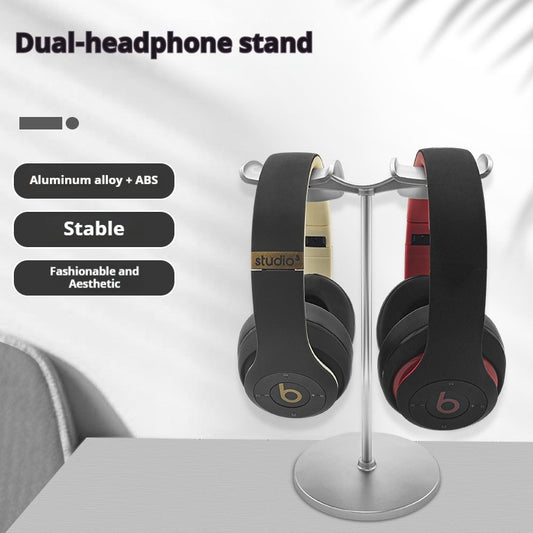 Desktop Double-hanging Ear Office Earphone Bracket
