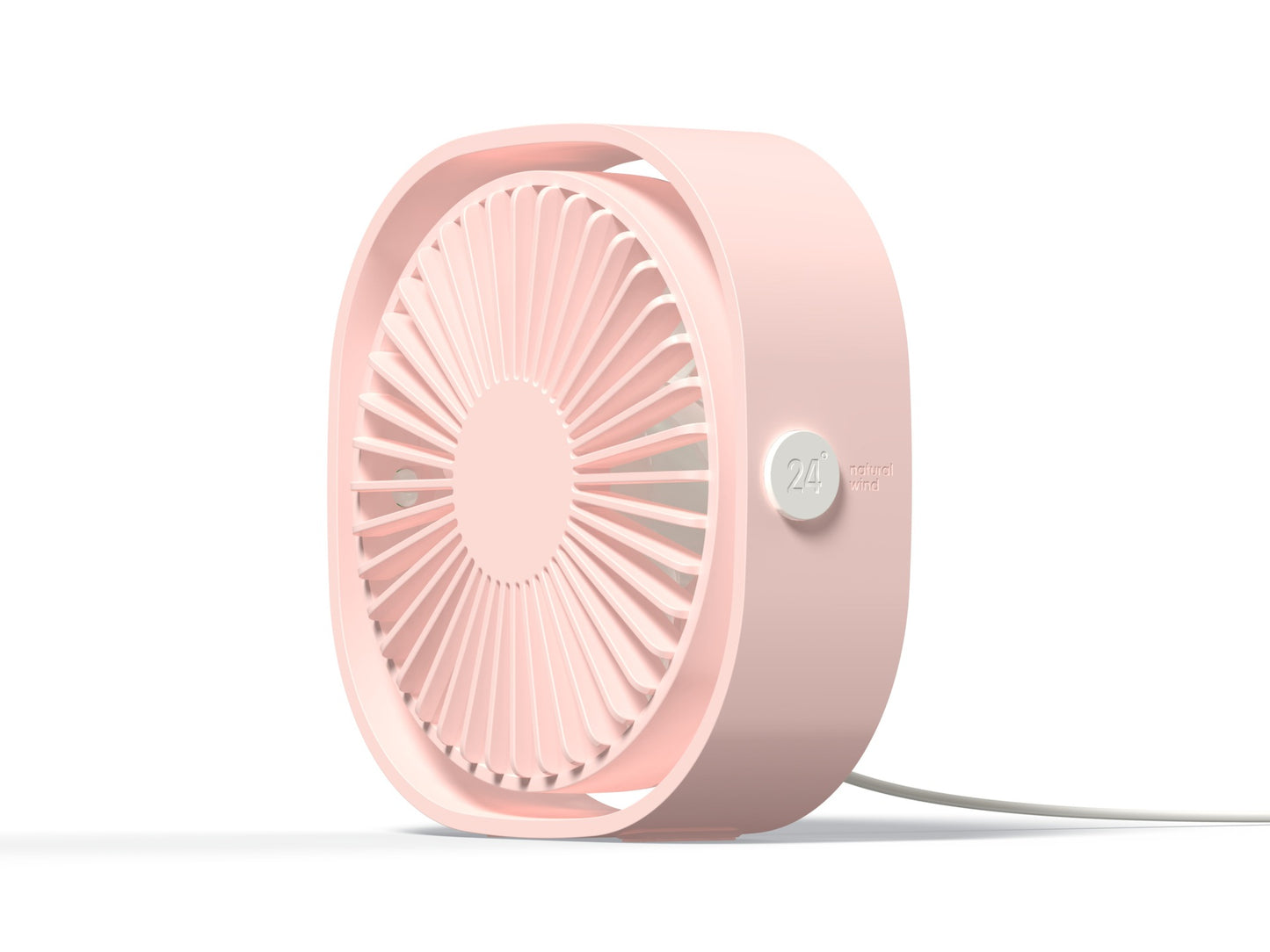3-speed Variable Speed 360 Degree Rotating Desktop Mini Usb Fan