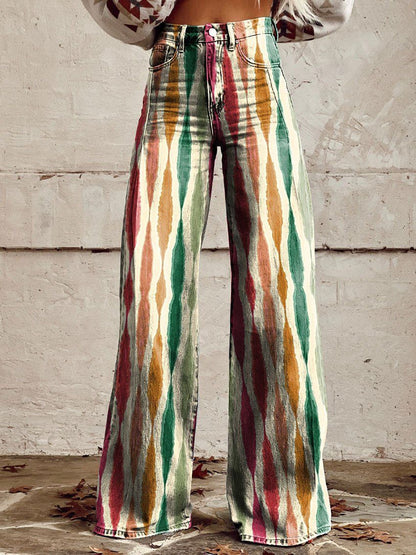 Hot Selling Plus Size Women's Casual Pants Thin Imitation Jeans