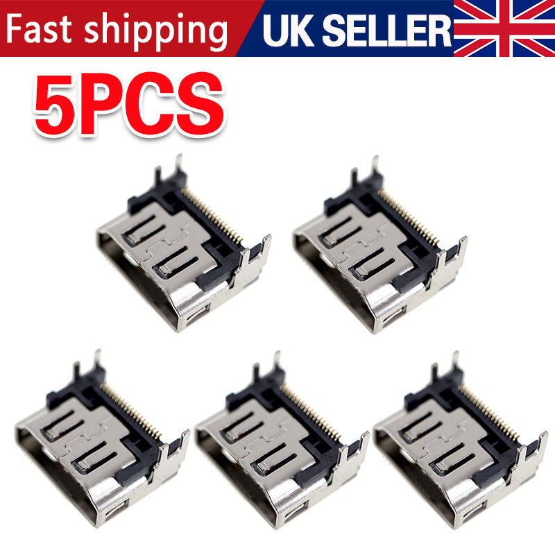 5PCS OEM HD HDMI  Connector Socket Replacement For  PlayStation 5 PS5