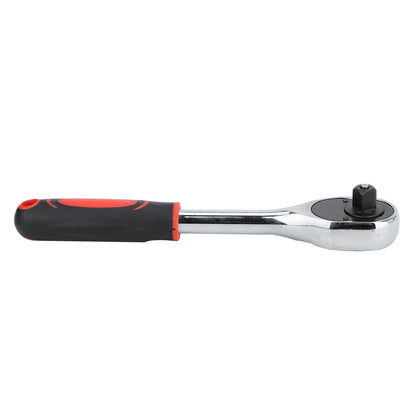 3 Piece 1 2  3  8  & 1  4  Ratchet Set Drive Heavy Duty Ratchet Socket UK