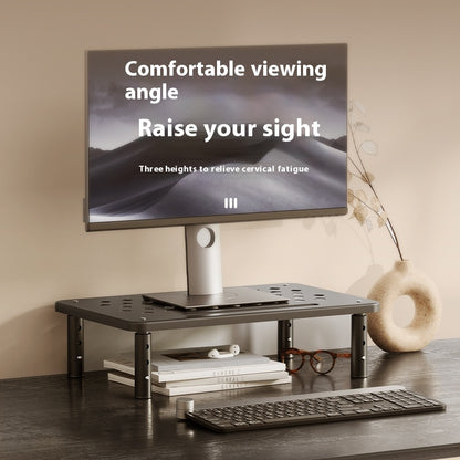 Retractable Desktop Display Computer Riser