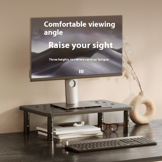 Retractable Desktop Display Computer Riser