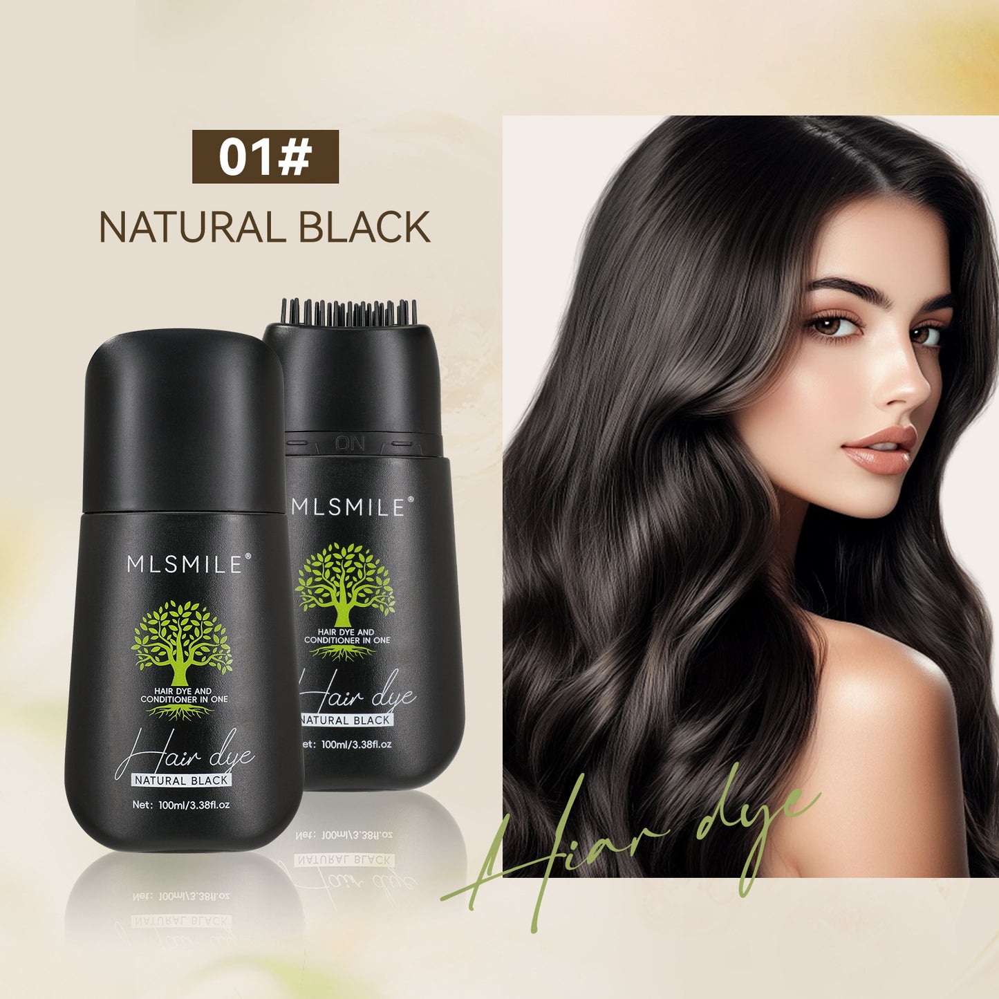 Optional Plant-extract Hair Dye