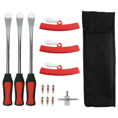 Tyre Levers Spoon Set Heavy Duty Car Bike Motorcycle Tire Changing Tool Kit UK