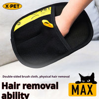 Gloves With Double-sided Bristles For Effectively Removing Cat And Dog Hair Pet Hair Remover